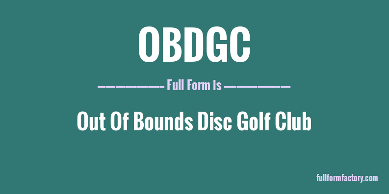 obdgc-full-form
