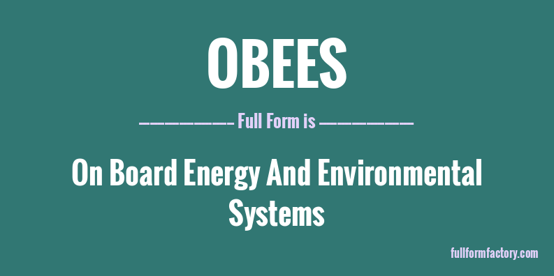 obees-full-form