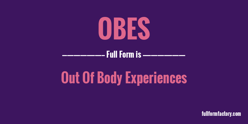 obes-full-form