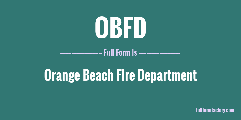 obfd-full-form