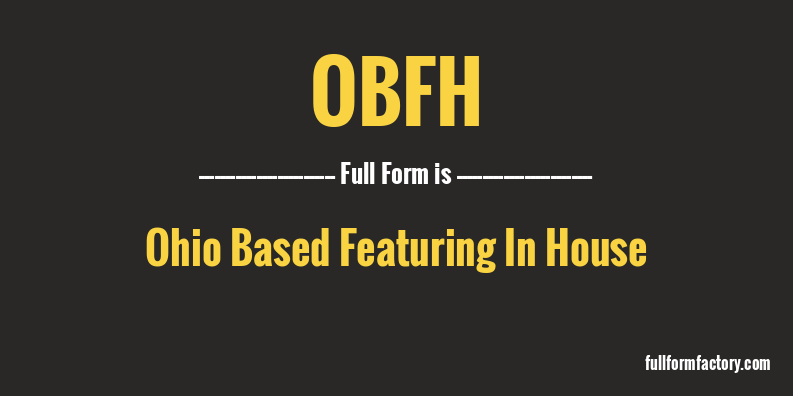obfh-full-form