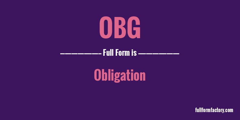 obg-full-form
