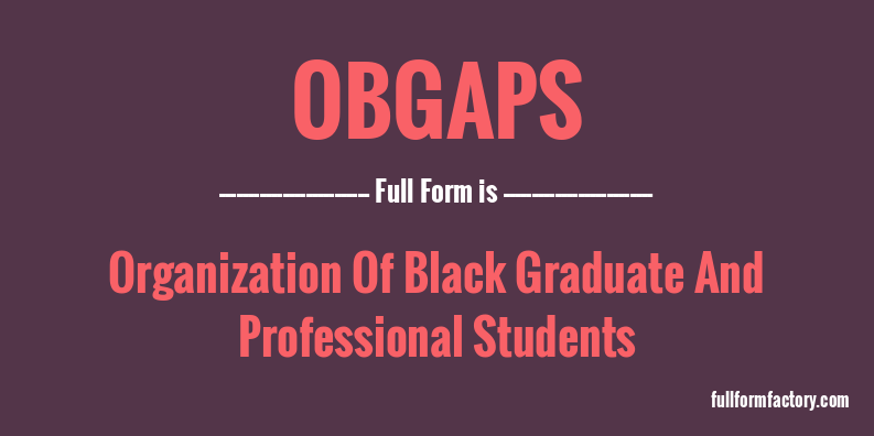 obgaps-full-form