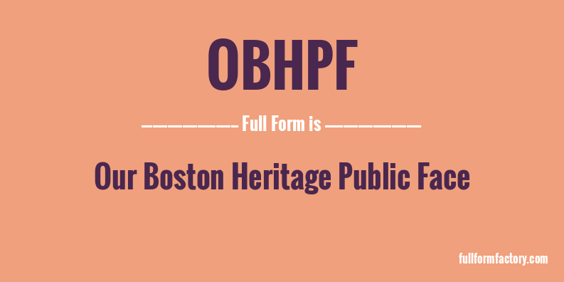 obhpf-full-form