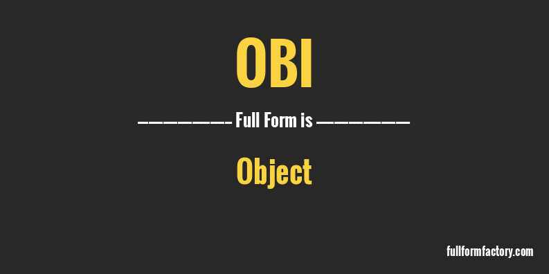 obi-full-form