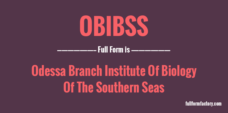 obibss-full-form