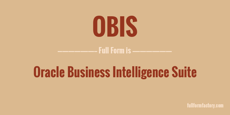 obis-full-form