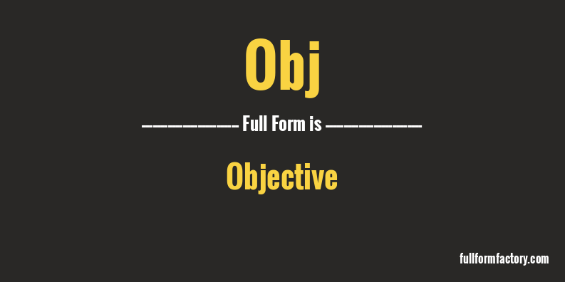 obj-full-form