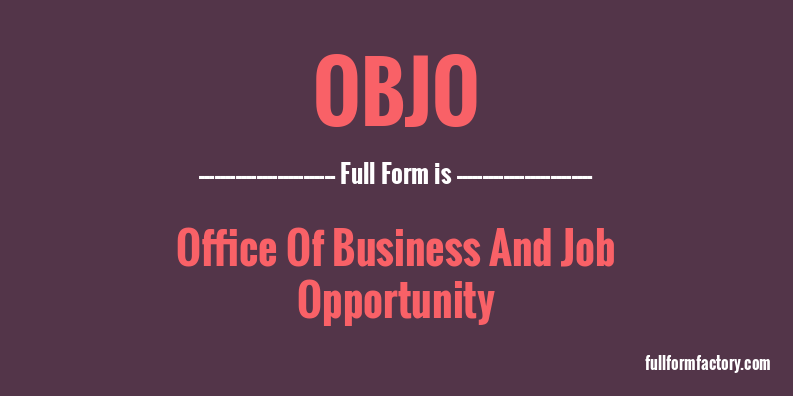 objo-full-form