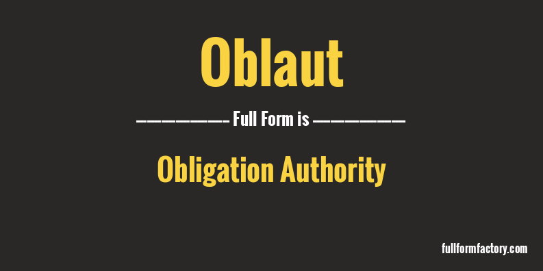 oblaut-full-form