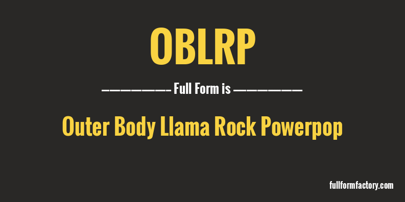 oblrp-full-form