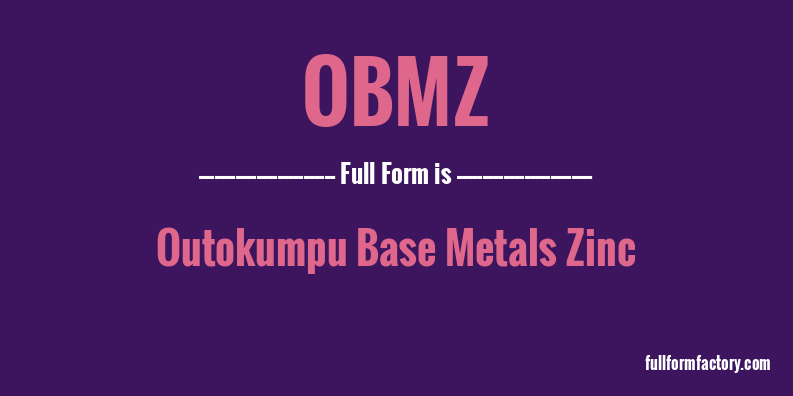 obmz-full-form