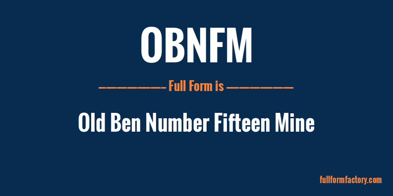 obnfm-full-form