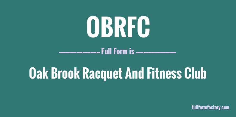 obrfc-full-form