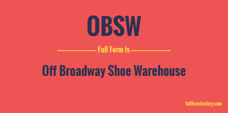obsw-full-form