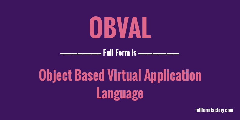 obval-full-form