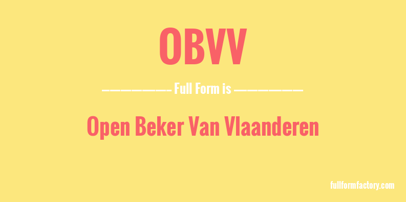 obvv-full-form