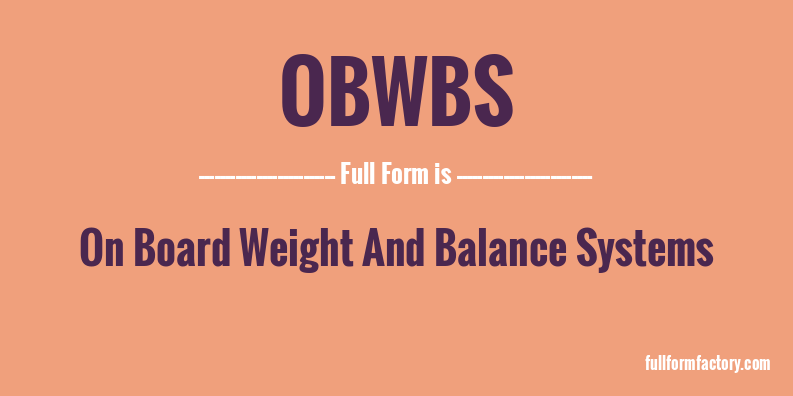 obwbs-full-form