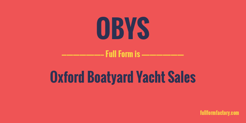 obys-full-form