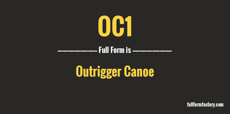 oc1-full-form