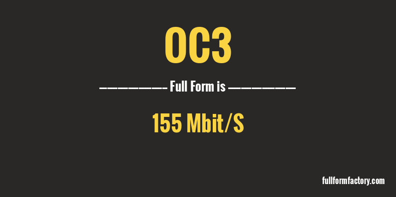 oc3-full-form