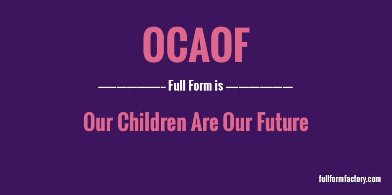 ocaof-full-form