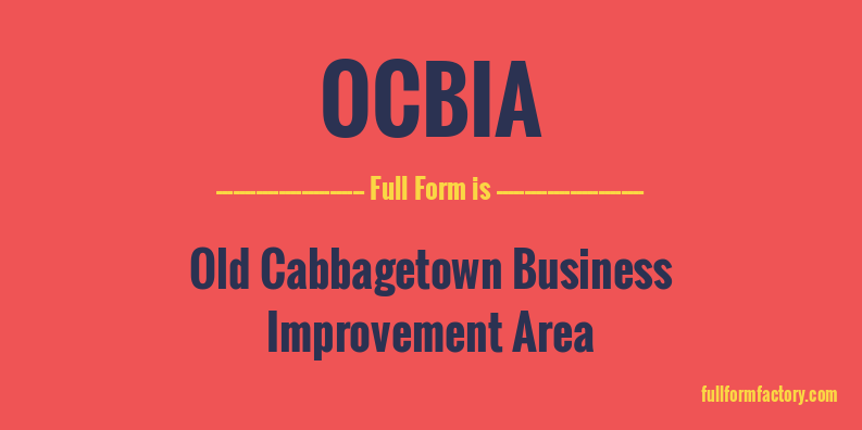 ocbia-full-form