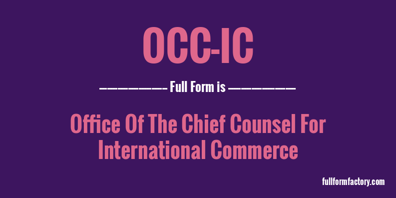 occ-ic-full-form