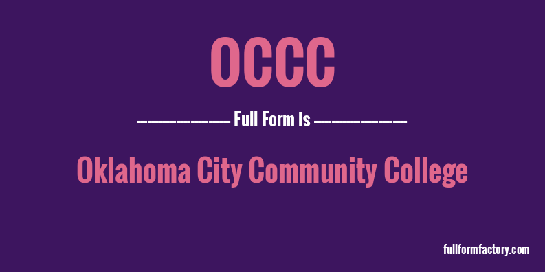 occc-full-form