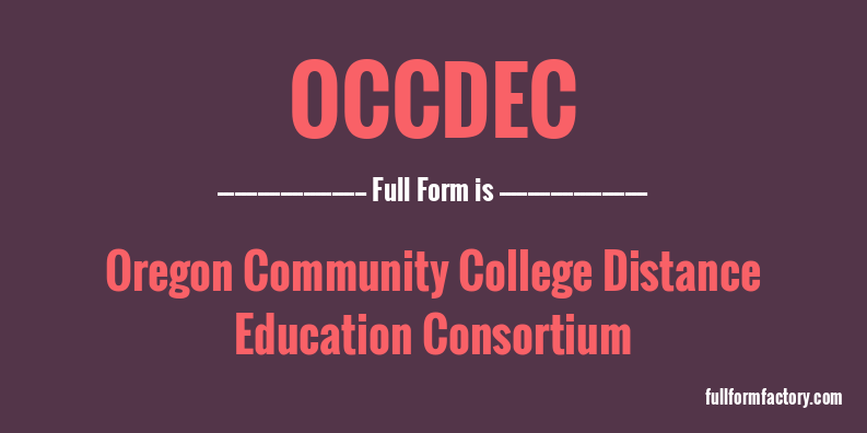 occdec-full-form