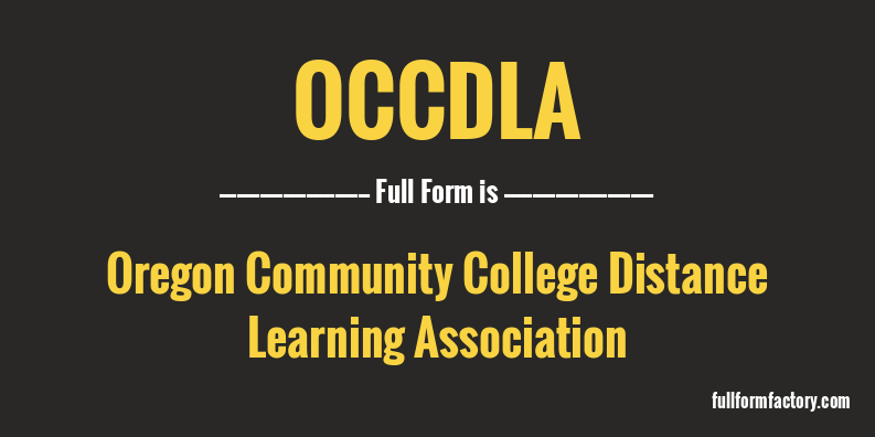 occdla-full-form