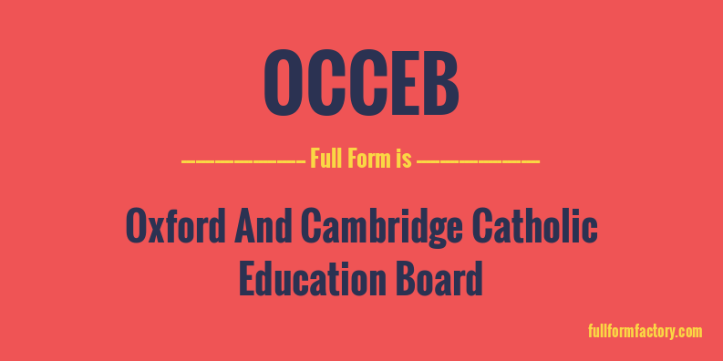 occeb-full-form