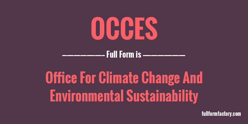 occes-full-form