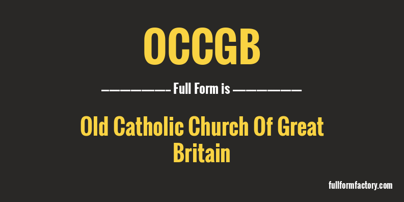 occgb-full-form