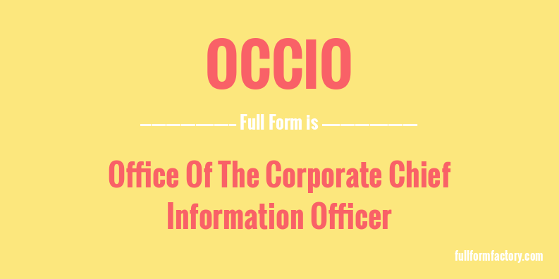 occio-full-form