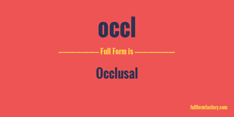 occl-full-form