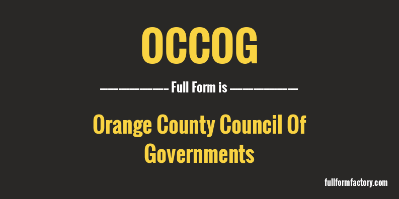 occog-full-form