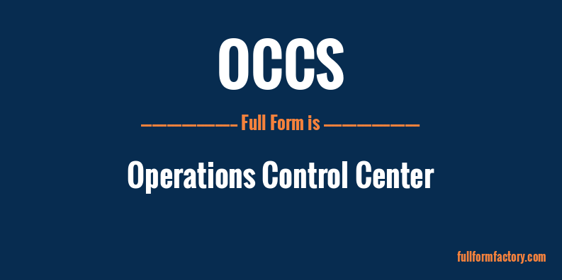 occs-full-form
