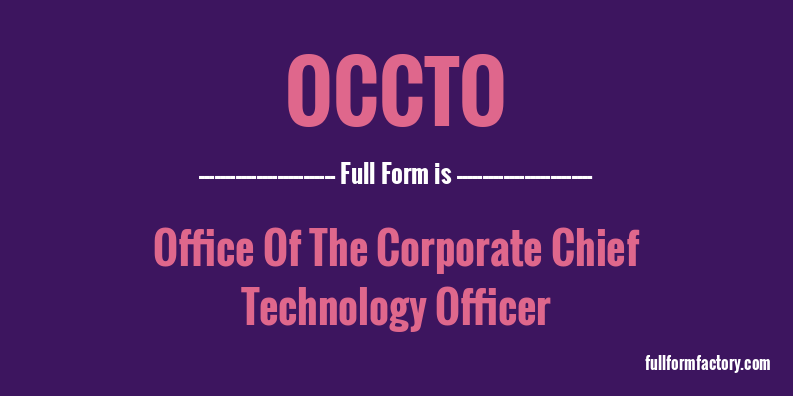 occto-full-form