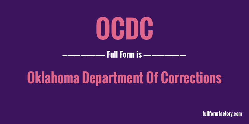 ocdc-full-form