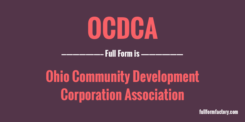 ocdca-full-form