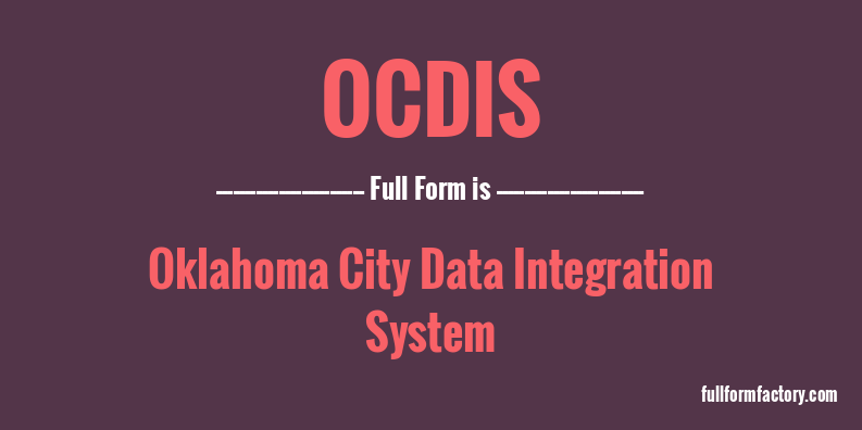ocdis-full-form