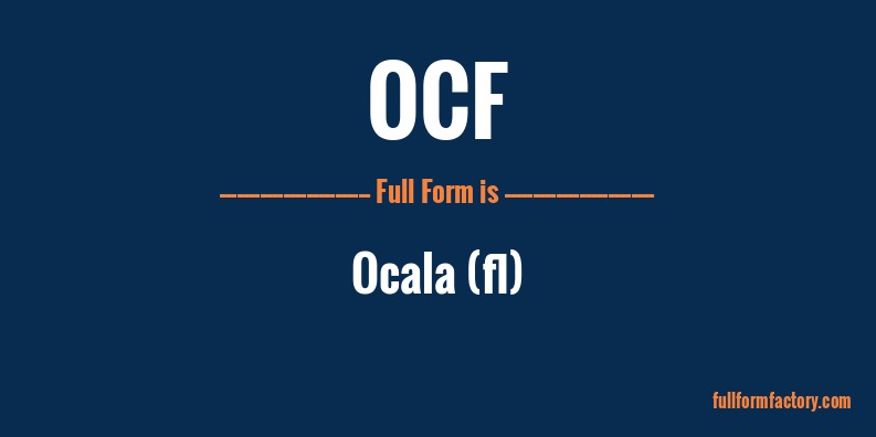 ocf-full-form