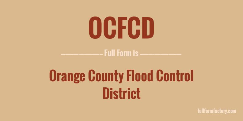ocfcd-full-form