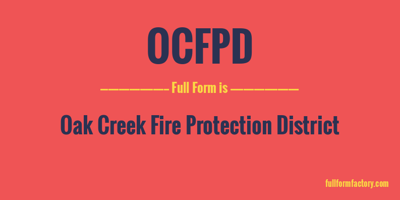 ocfpd-full-form