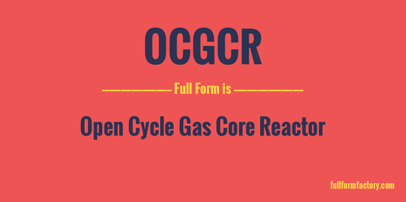 ocgcr-full-form