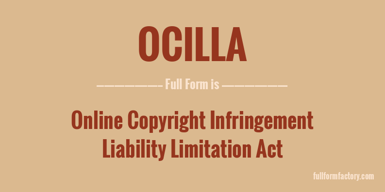 ocilla-full-form