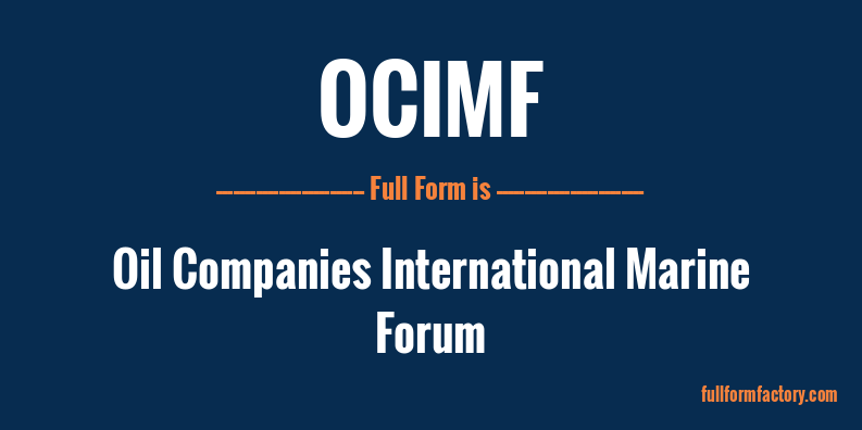 ocimf-full-form
