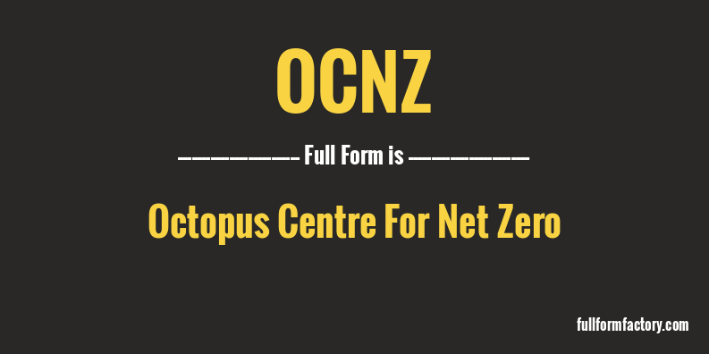 ocnz-full-form