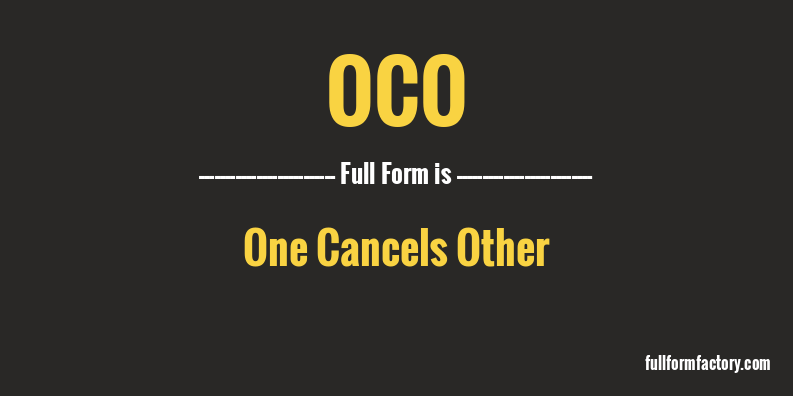 oco-full-form